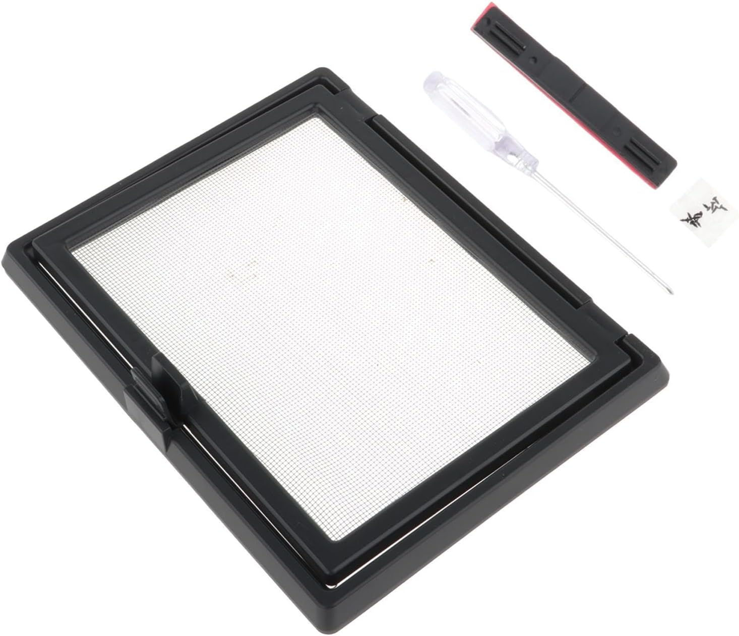 ECOMISTIQ® Window Screen Mesh Home Office with Mount Hardware Tool Magnetic Flap System Style A|Home & Garden | Home Improvement | Building & Hardware | Windows & Window Hardware