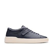 Clarks Craft Swift – Scarpe da Ginnastica, Navy Leather,