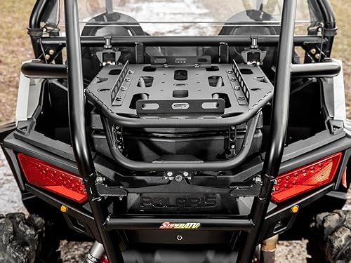 Miniatura 6 de SuperATV Rack de carga Alpha para Polaris RZR Trail 900  Hecho de acero con recubrimiento en polvo  Múltiples puntos de montaje y fácil drenaje
