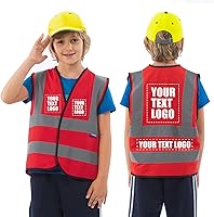 Vista 22 de AYKRM Chaleco de alta visibilidad para niños chaleco de seguridad reflectante de alta visibilidad