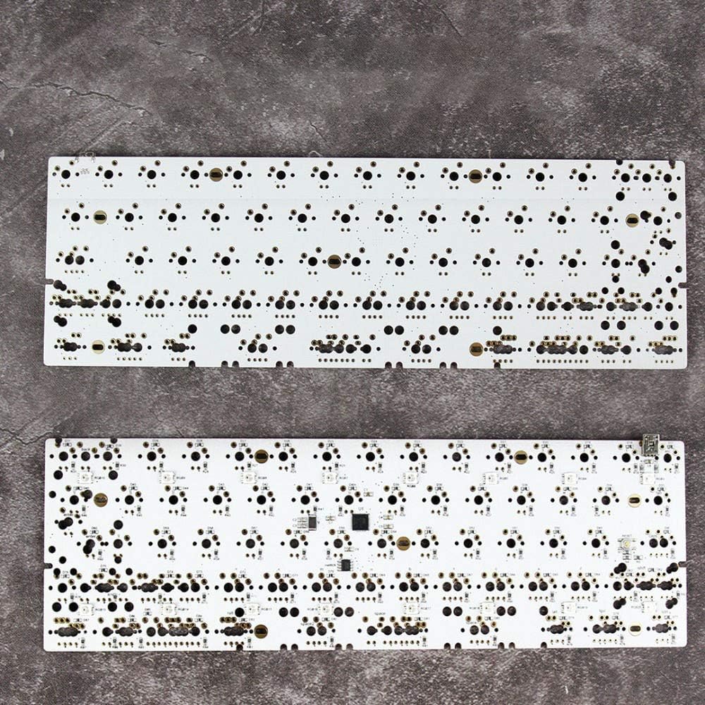 DZ60 Custom Mechanical Keyboard PCB 60% Keyboard Support Arrow Key Type-C/Mini-USB (Mini USB)