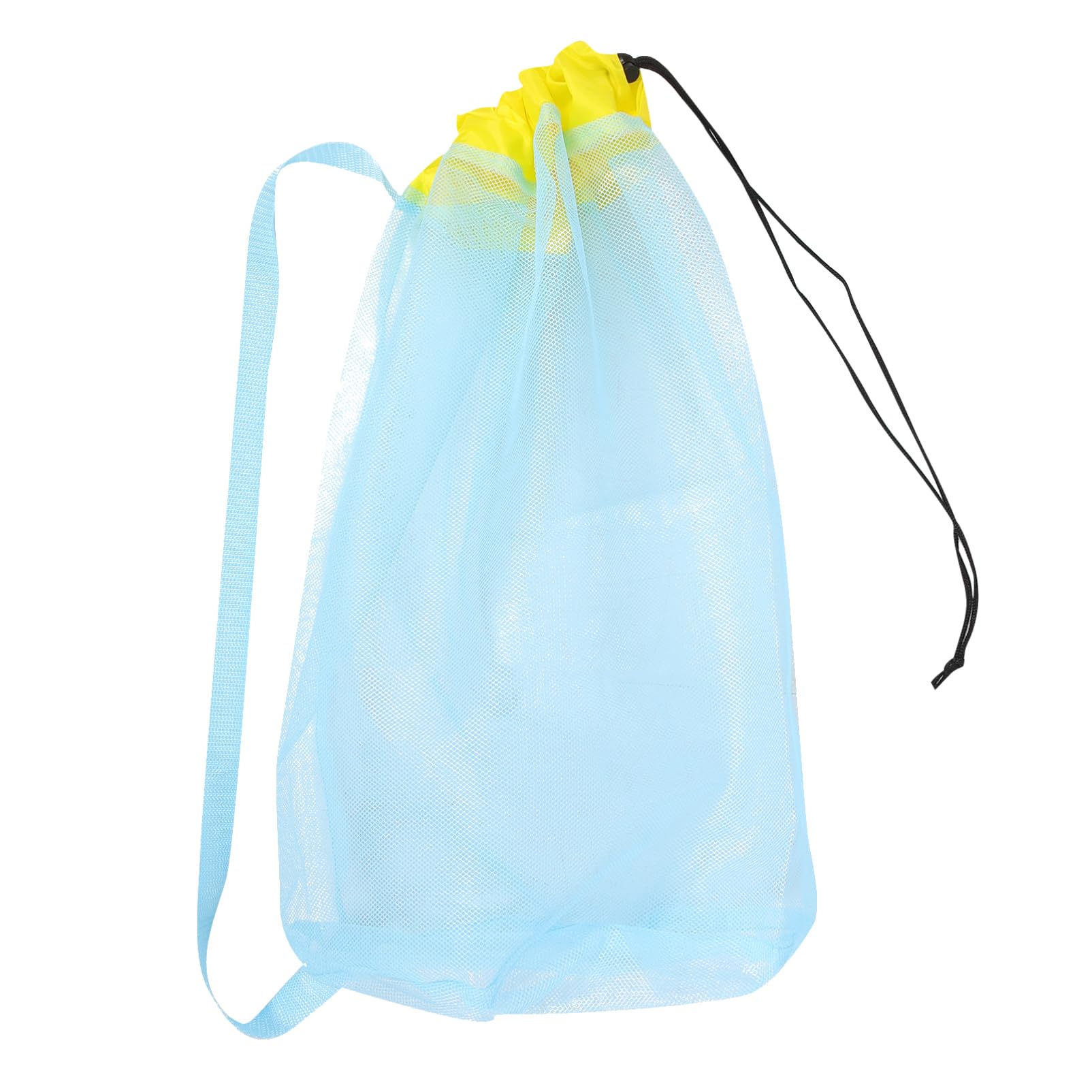 GALPADA 5stücke Portable Mesh Strandtasche Mit Kordelzug Robuste Und Leichte Strandtasche Für Junge Mädchen Zur Aufbewahrung Von Sandspielzeug Und Schwimmausrüstung Für Urlaub Am