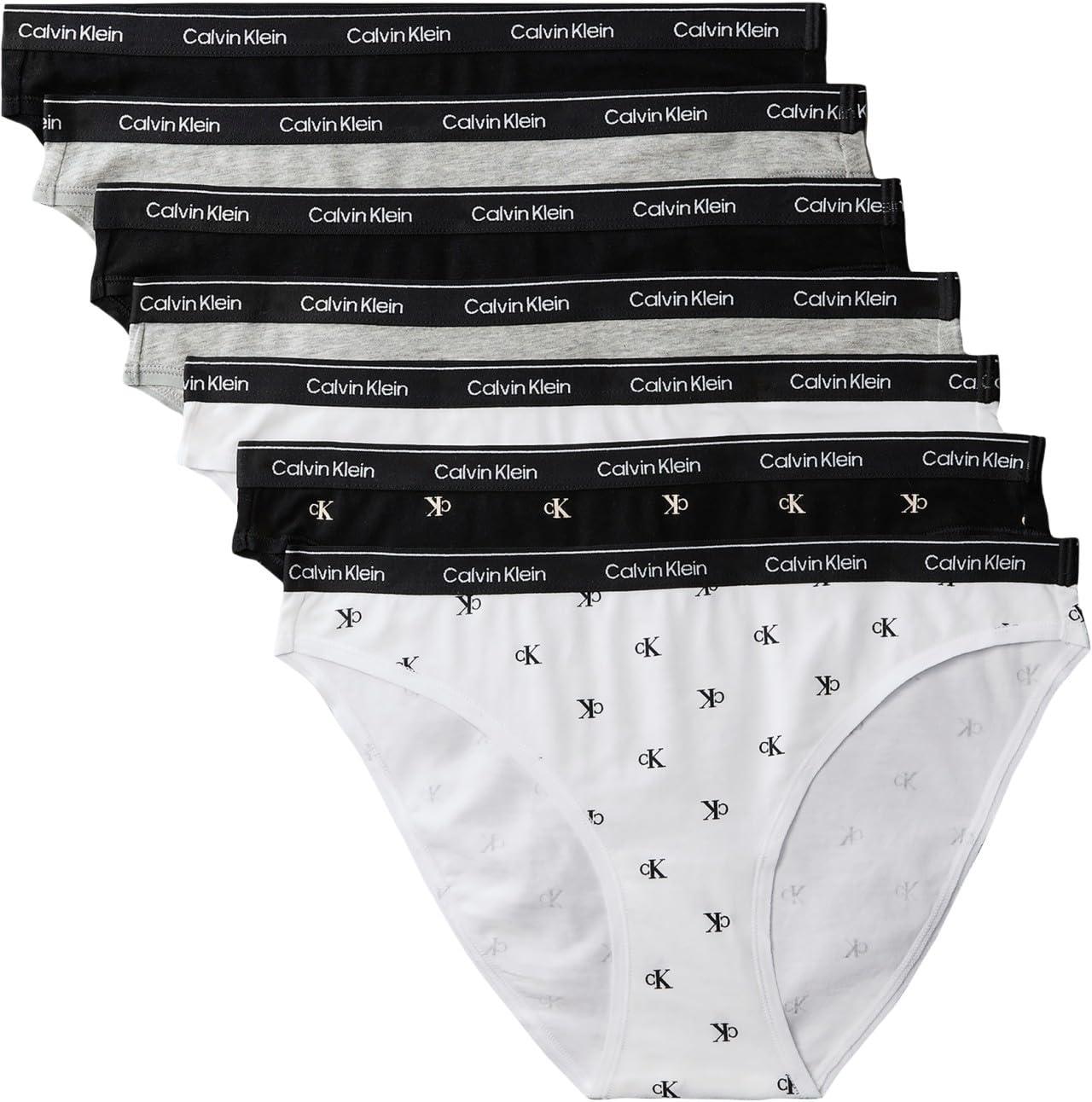 Calvin Klein Damen Bikini 7pk Lv00qd5320 Bikini