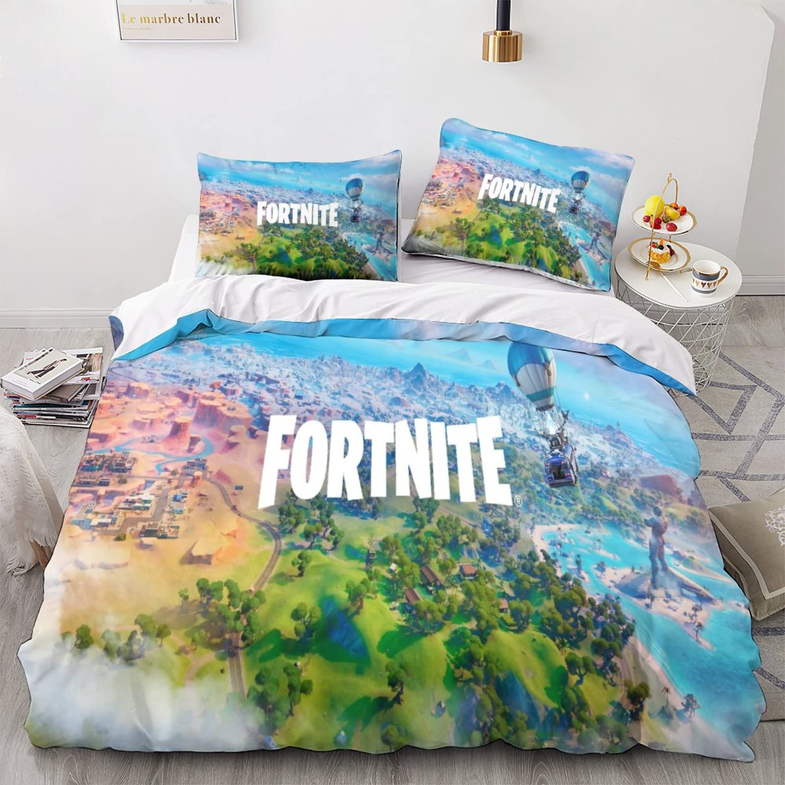 Edredón Funda Nordica Fortnite Cama 90 Funda Nórdica De Fortnite