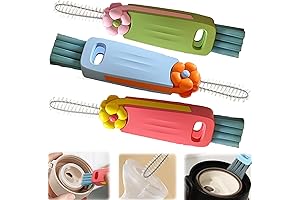 3PCS Baby Bottle & Crevice Cleaning Brush Set | Ultimate Cleaning Solution