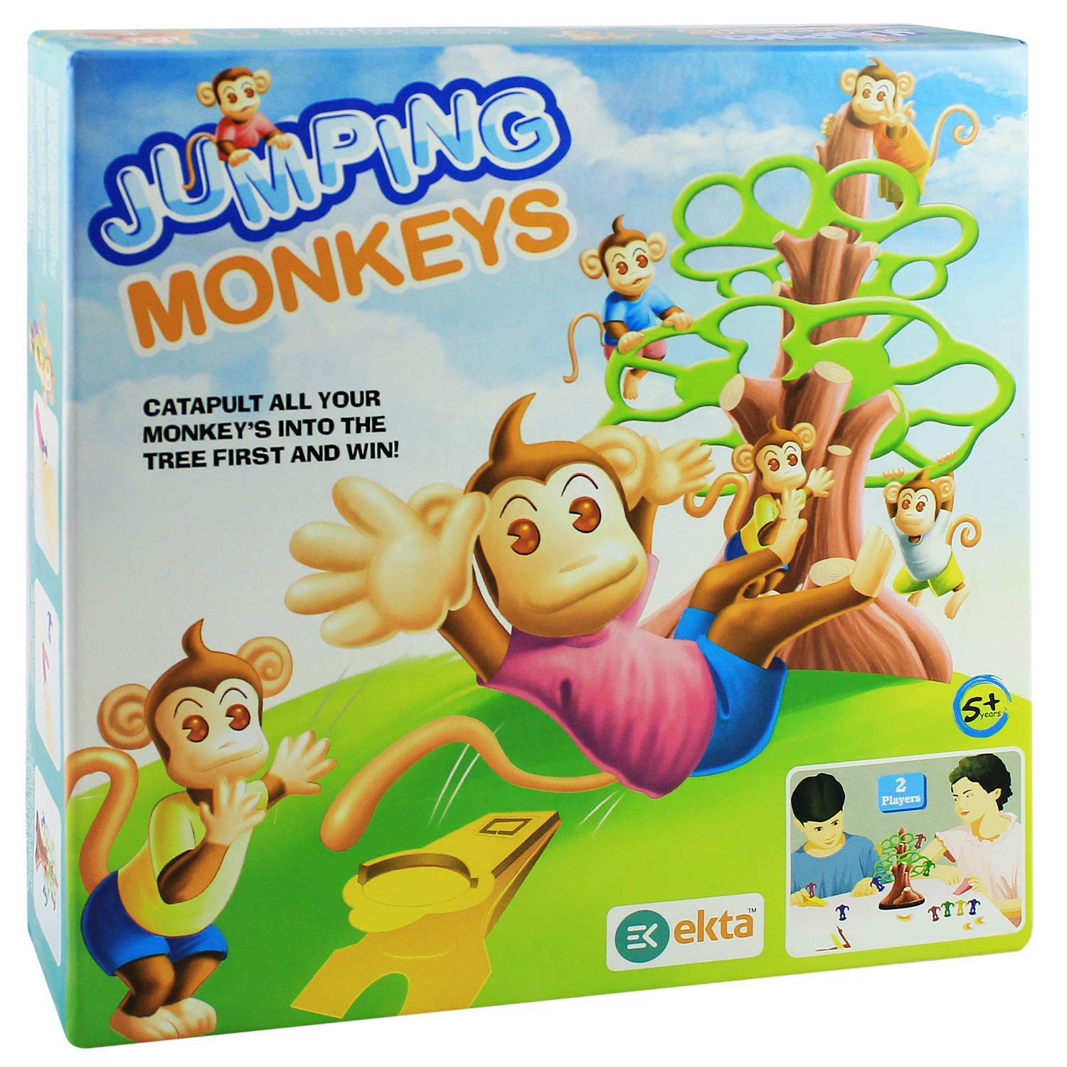 SS ENTERPRISES Jumping Monkeys Board Game Small Catapult Toy Kids Games Toys 2 Players (B08JCMFF54) Amazon Price History, Amazon Price Tracker