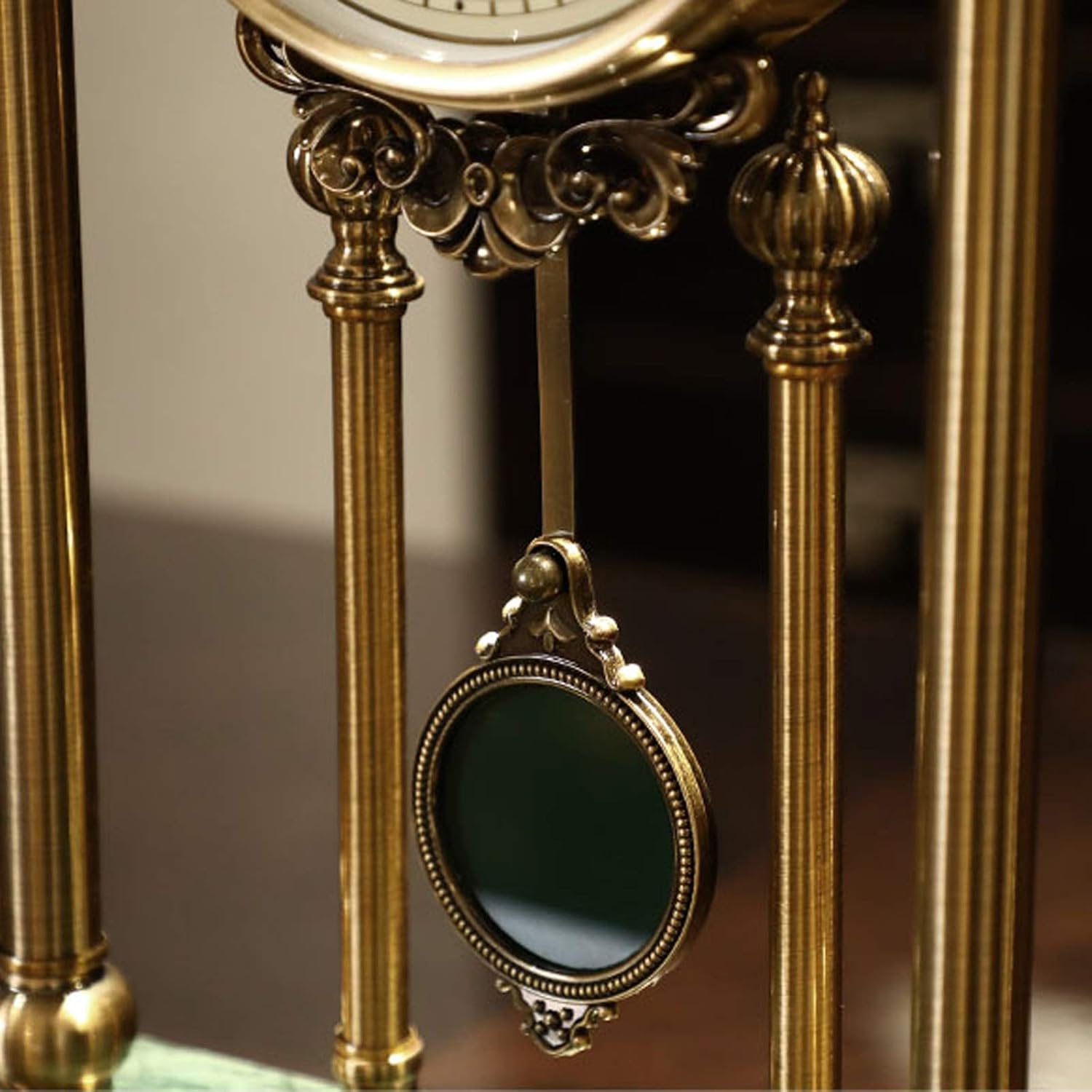 Floor Clocks Large Silent Swinging Table Clock/Mantel Clock,Home Desk Clock,