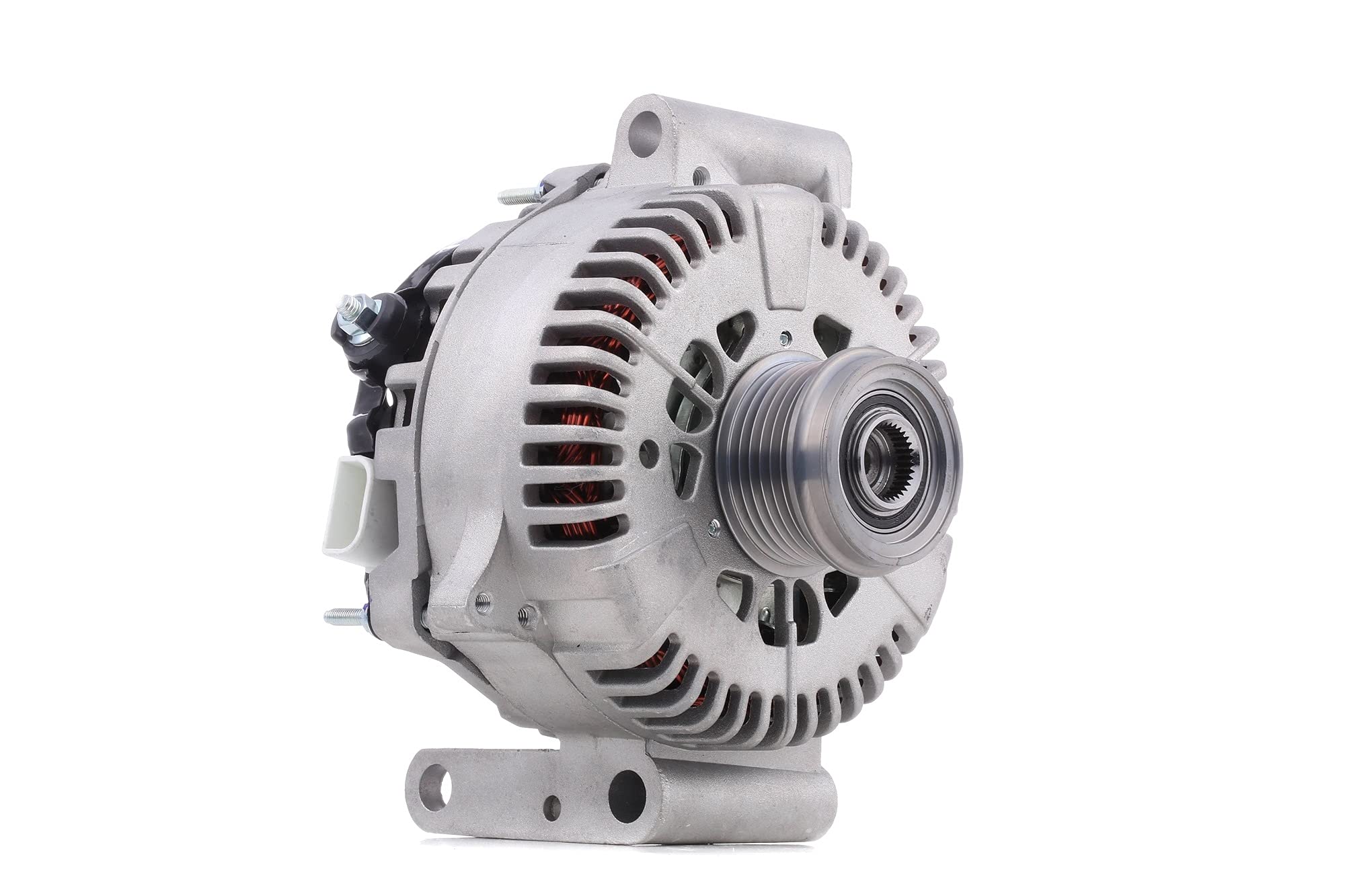 RIDEX 4G1238 Lichtmaschine 130A Generator LiMa 12V Alternator mit Freilaufriemenscheibe Kompatibel mit FORD MAVERICK 6L8T10300CB L3H518300A 6L8T10300MA