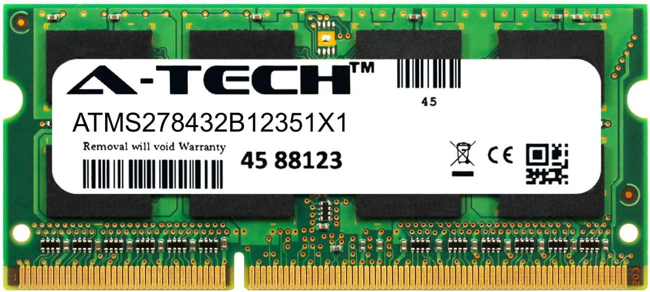 A-Tech 8GB Module for Lenovo G70-80 Laptop & Notebook Compatible DDR3/DDR3L PC3-12800 1600Mhz Memory Ram (ATMS278432B12351X1)