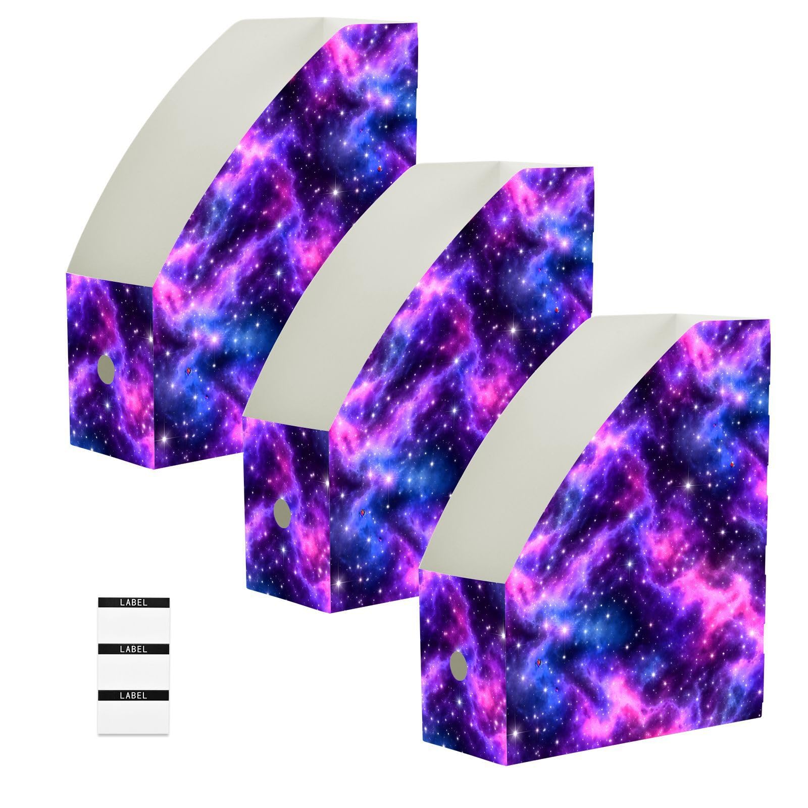 Porte-revues coloré nuage violet sans outil