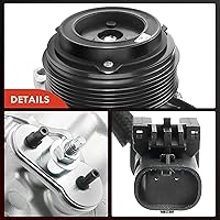 Vista 8 de A-Premium Compresor de Aire Acondicionado AC con Embrague - Compatible con Chevrolet Traverse y Buick Enclave 2013-2020, GMC Acadia 3.6L 2013-2017