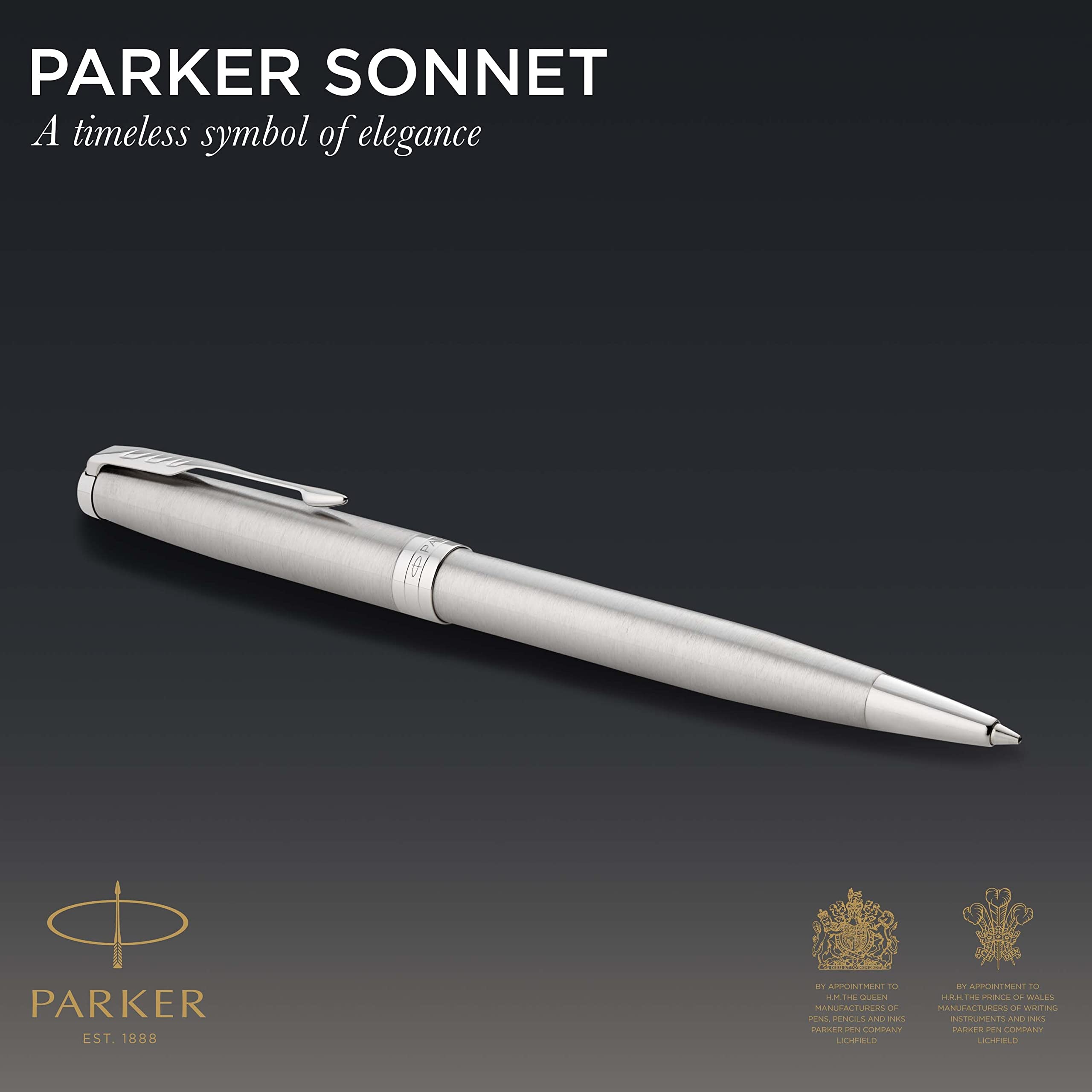 Amazon | PARKER パーカー ボールペン ソネット ステンレススチールCT  