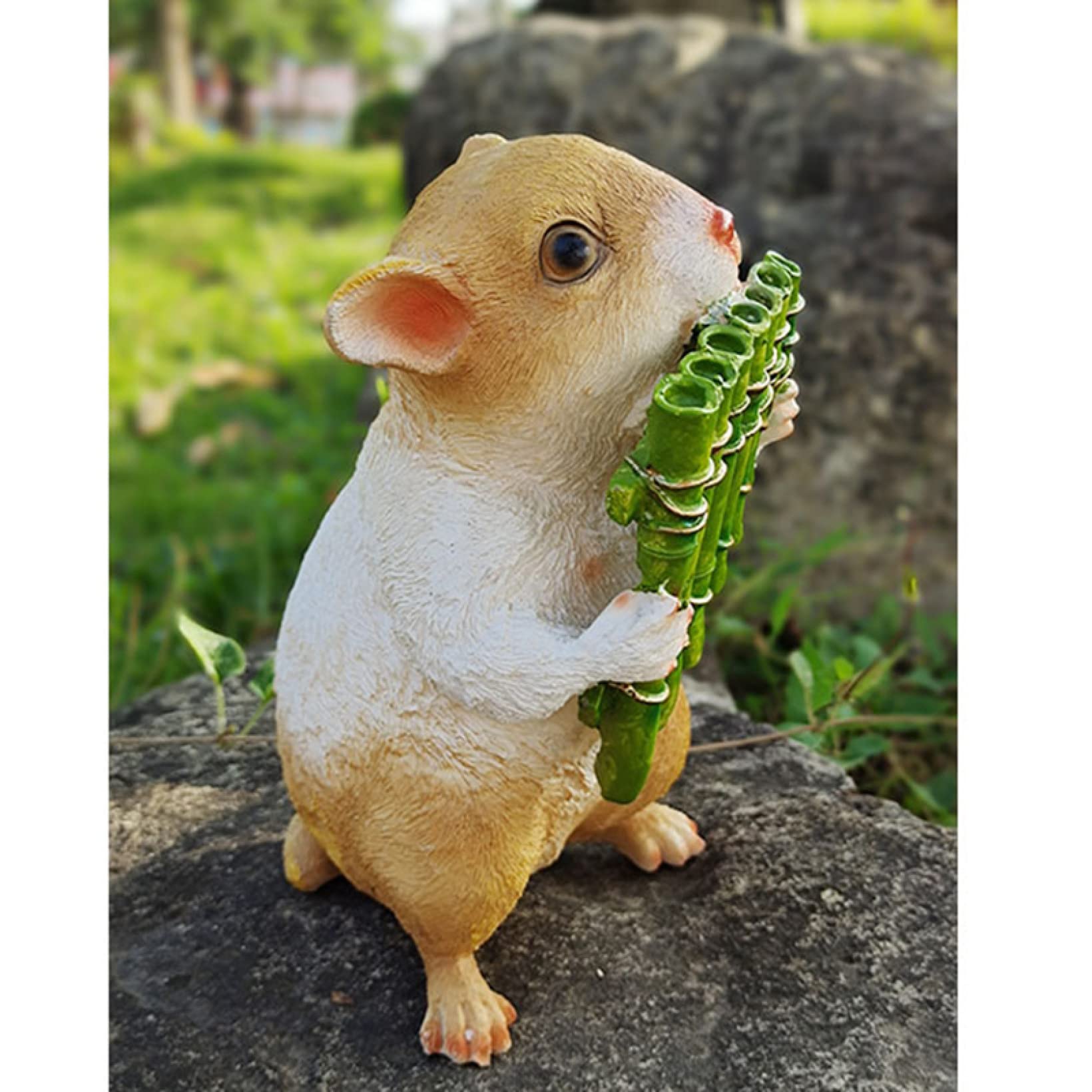 Amazon.co.jp: LxRx9 ハムスターの置物 ウサギ オーナメント