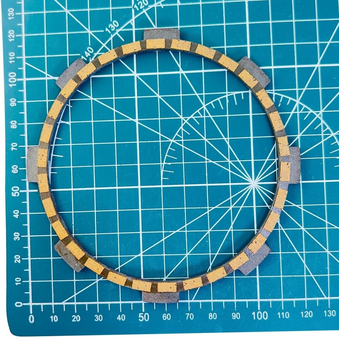 Friction Clutch Plate 6+1Pcs Motorcycle Fibrous Clutch Discs Plates for CB250F 96-07 CBF250 04-06 VT250C 94-07 VTR250 88 CB CBF VT VTR 250