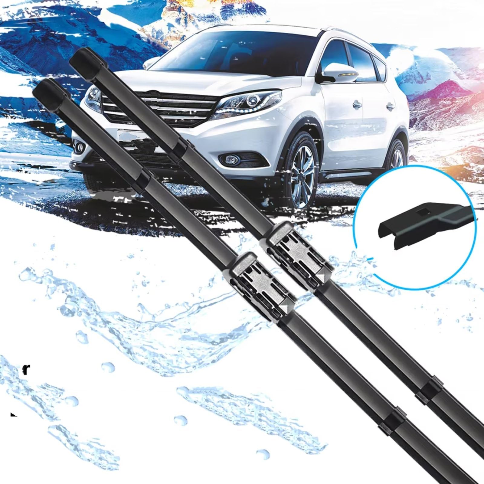 Kit Tergicristallo Compatibile Con Dongfeng Per Fengon 580 DFM DFSK Glory I-Auto G7 SUV 2016-2022 Accessori Per La Pulizia Del Parabrezza, Dei Finestrini, Dei Tergicristalli, Dei Parabrezza(LHD)