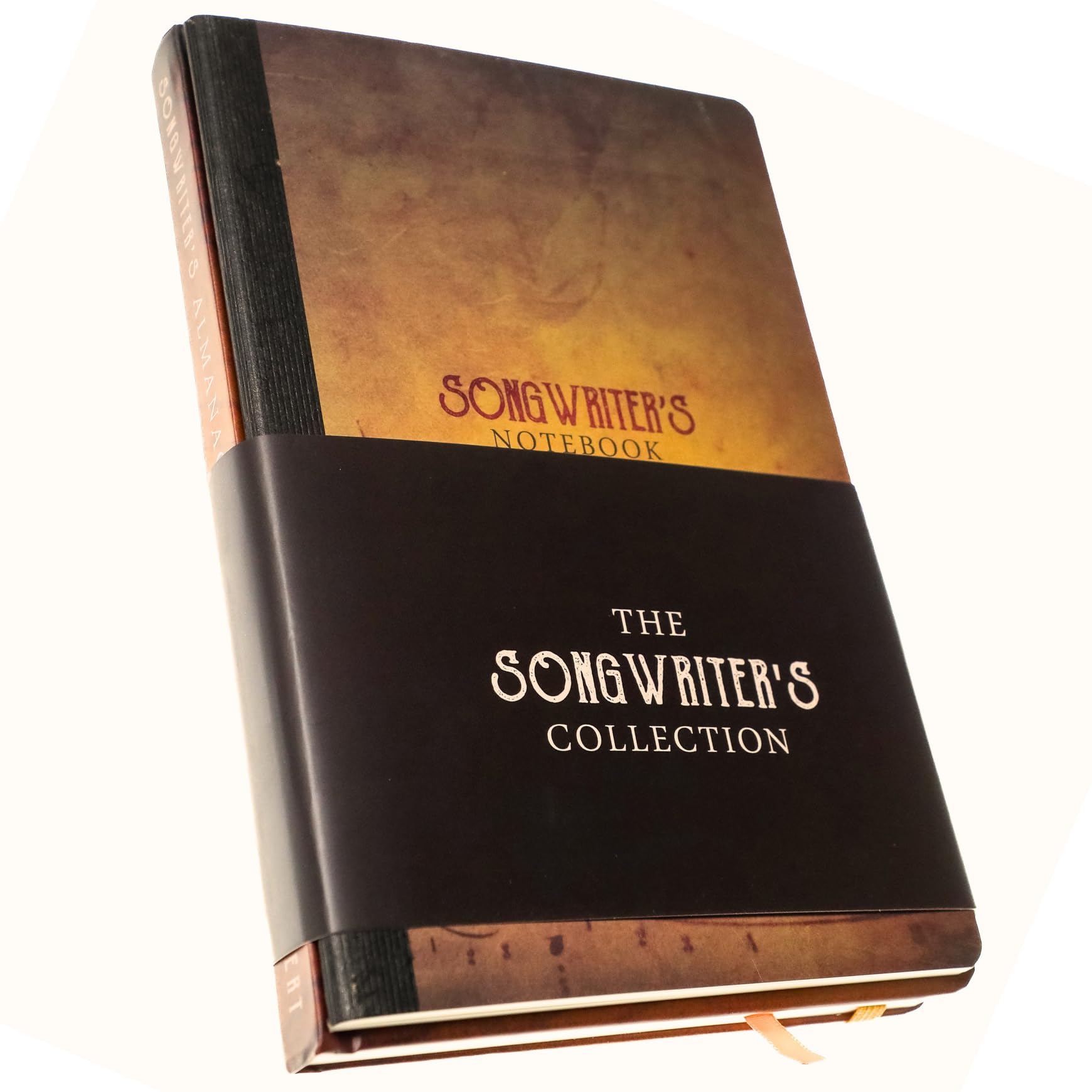 IVIDEOSONGS Songwriter's Almanac and Notebook 2-Book Gift Set * Lyrics Notebook and Songwriting Journals * Hardcover & Softcover Blank Sheet Music Staff Paper * 150 Free Lessons