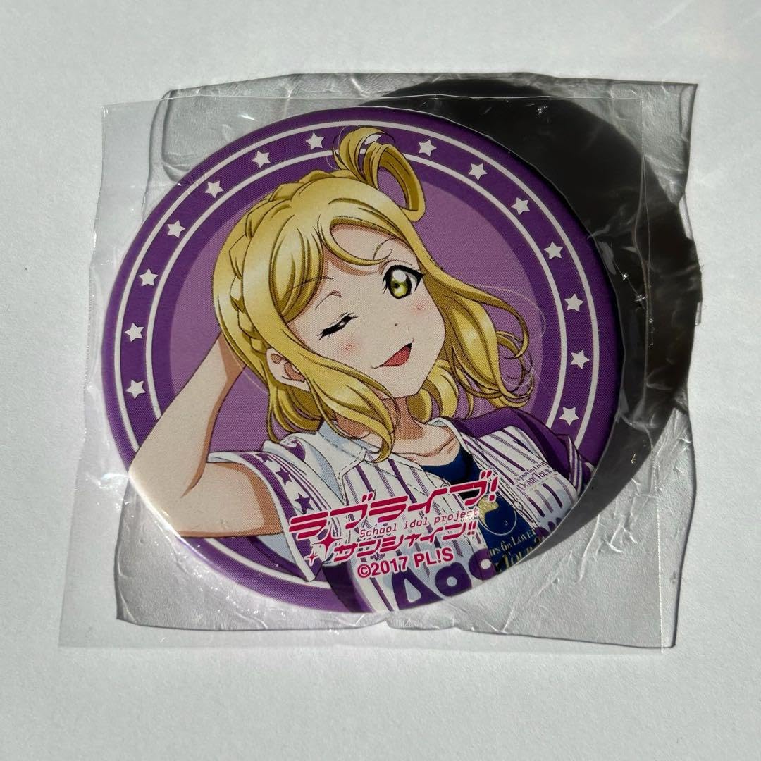 ラブライブ Aqours 小原鞠莉 缶バッジ ラバスト まとめ 初期エラー】小原鞠莉 淡島ホテル まちあるき缶バッジ ラブライブ