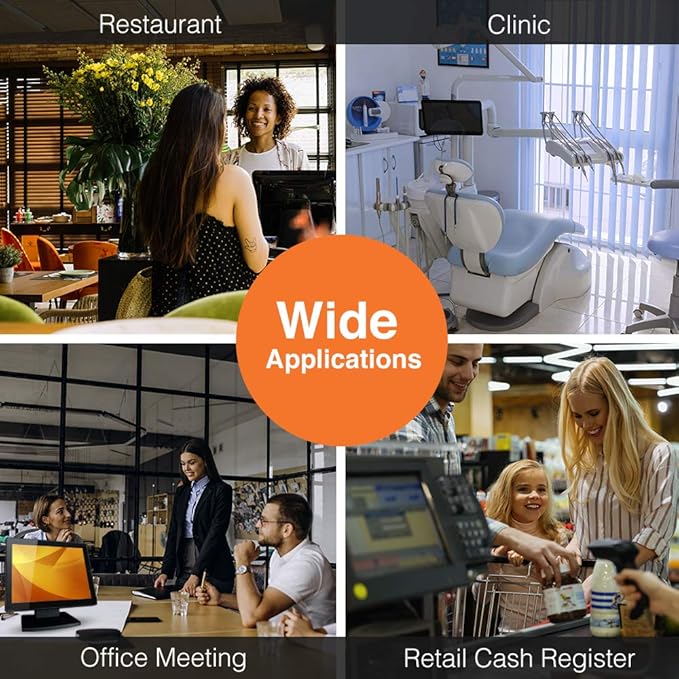 Monitor Táctil de 12 Pulgadas con Resolución XGA y Diseño Plano miniatura 9