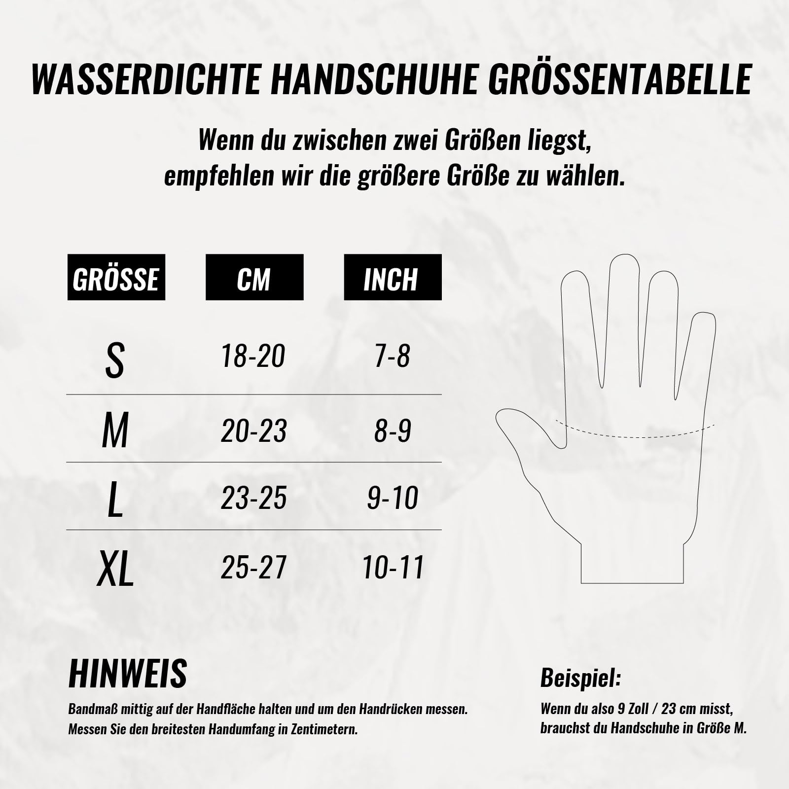 Wasserdichte Handschuhe, Merinowolle, Touchscreen, 3-lagig, Thermo-Winterhandschuhe, winddicht für Wandern, Skifahren, Fahren, Unisex, für kaltes Wetter
