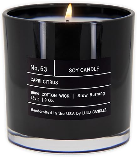 Miniatura 94 de Lulu Candles Lino fresco Vela perfumada en tarro de soja de lujo Vertida a mano en los Estados Unidos Altamente perfumada y duradera
