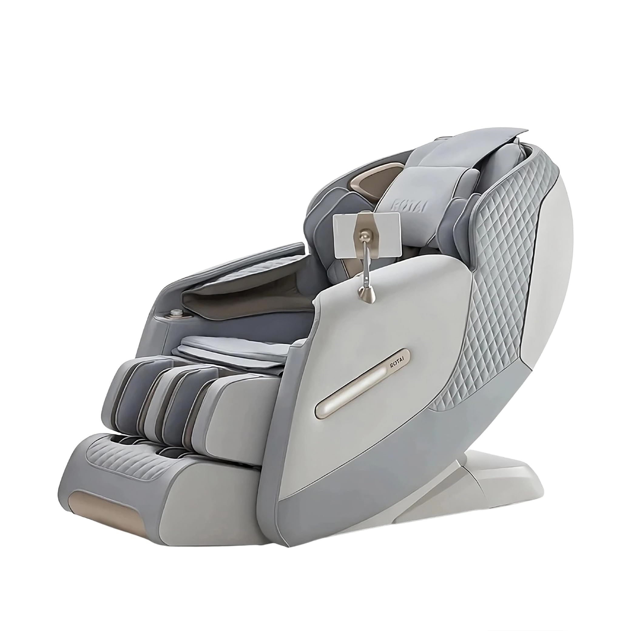 10-Year Warranty Royal Omega 4D Massage Chair – Full Body, Zero Gravity Recliner with Airbag & Percussion Massage | Grey