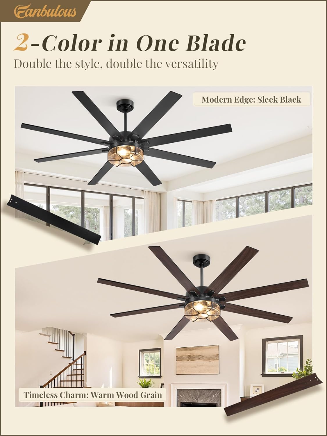best ceiling fan with light for dining room in use