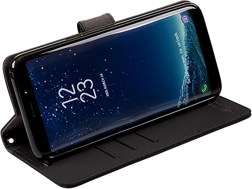 Miniatura 8 de SafeSleeve Funda para Samsung Galaxy S20 Ultra Protección EMF Anti Radiación RFID Tarjetero Bloqueo Billetera, Soporte Ajustable Funda para Teléfono