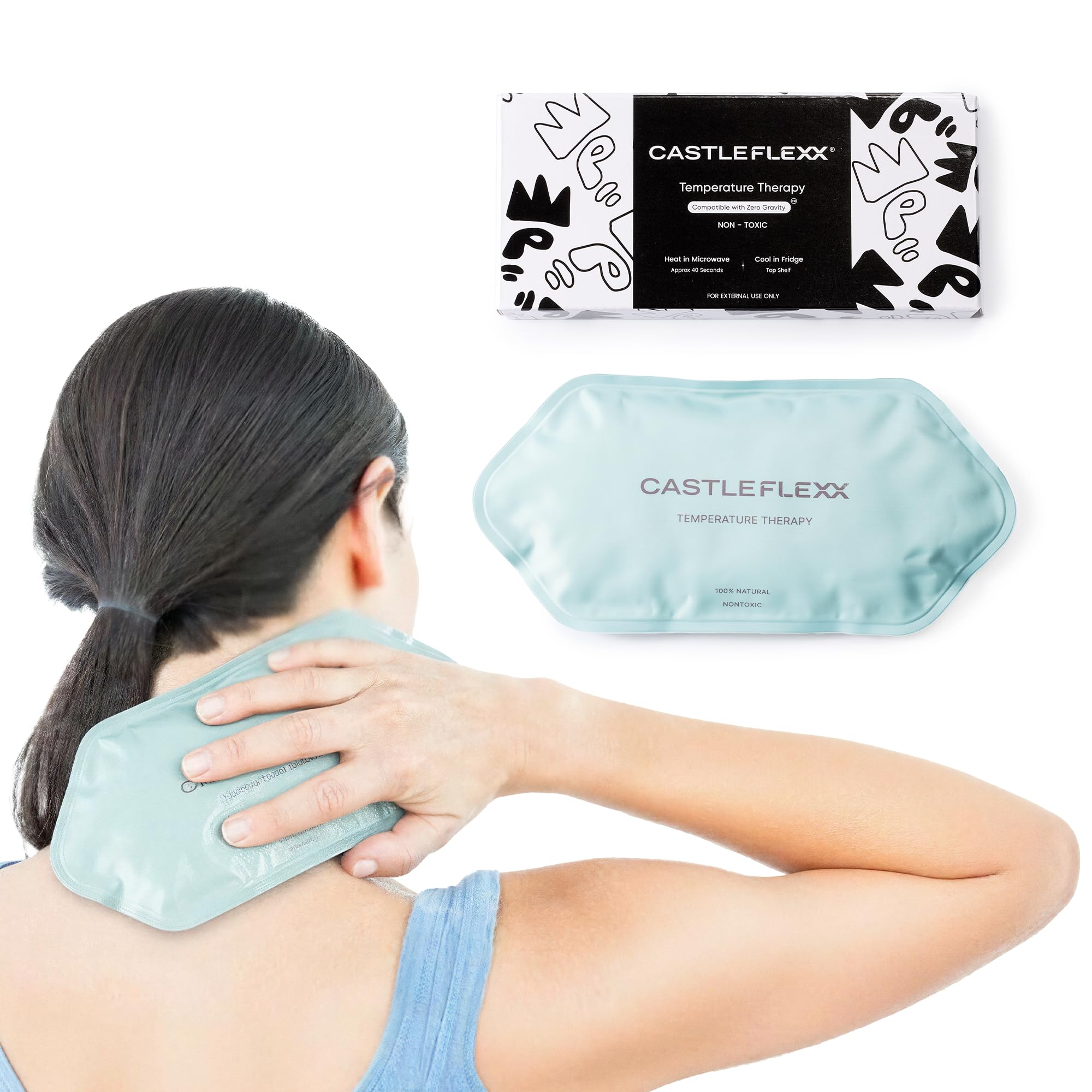セルクラッシュCAVI + HEAT RETAIN HOT GEL (GIFT) Amazon.com: CastleFlexx Dual Hot & Cold Therapy Packs | Gel-Free