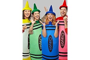 4 Set Crayon Costume for Adults