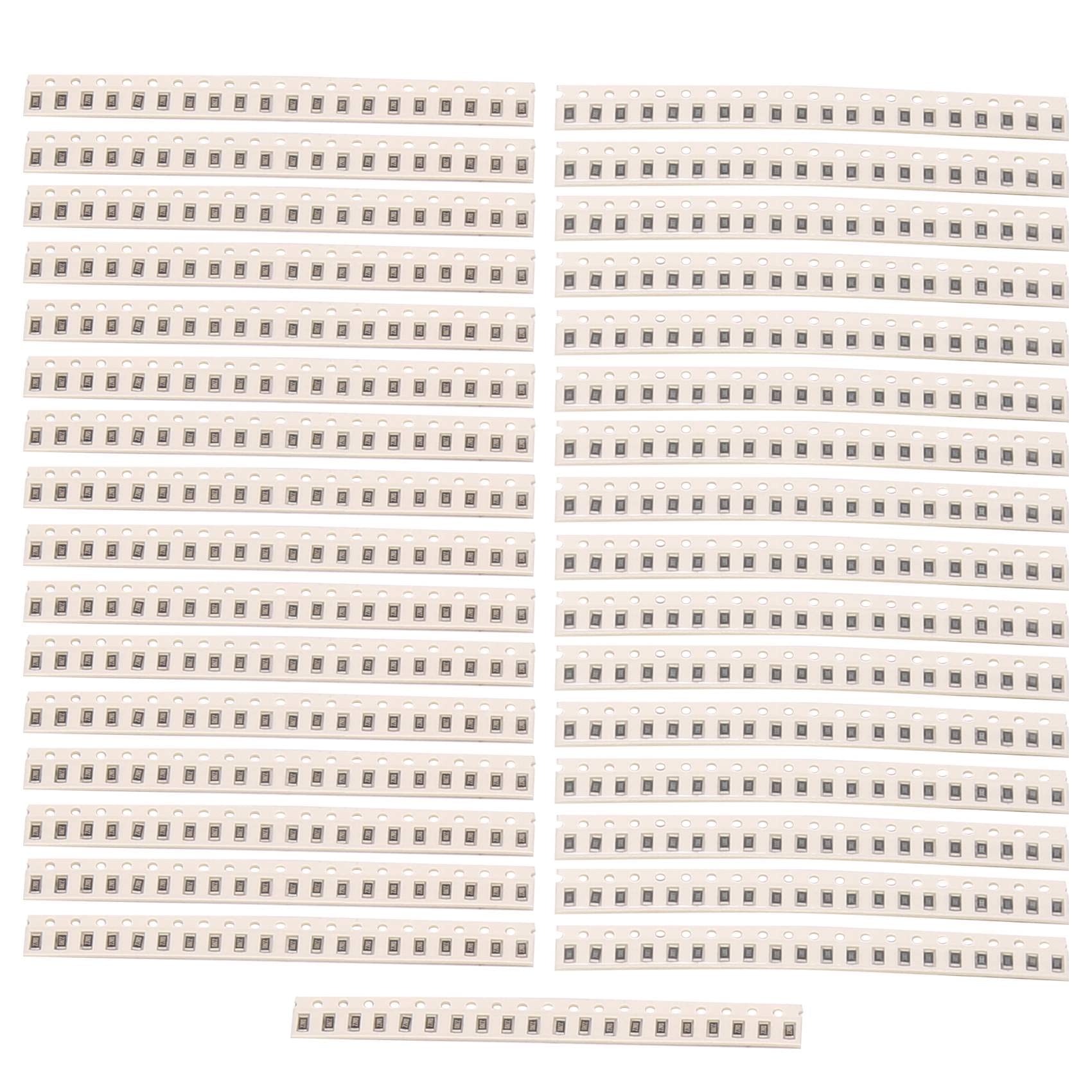 Tbkoly Picture Colour 1206 Smd Resistor Kit Assorted Kit 1 Ohm 1 % 33 Values X 20 Pieces = 660 Pieces Sample Kit