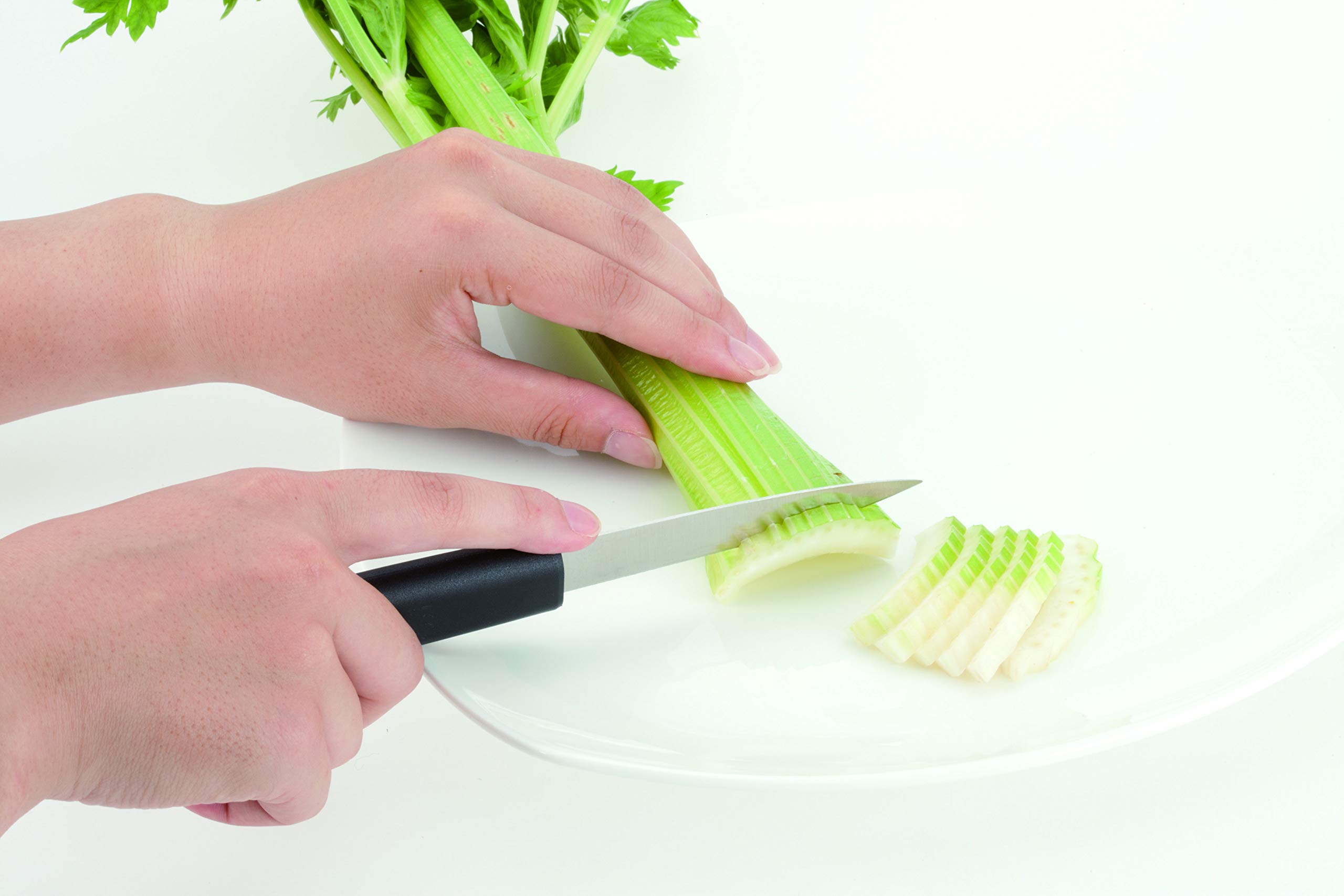 Endoshoji TKG BKTK101 Professional Kitchen Tool, Peeling Knife with Polypropylene Handle, 3.9 inches (10 cm), Metal Part Stainless Steel