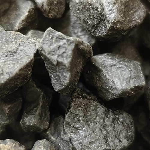 Miniatura 8 de NUPICK Rocas de grava de 10 libras, guijarros pulidos de 0.5 a 0.7 pulgadas para plantas, pecera, jarrón transparente y más, piedras negras naturales
