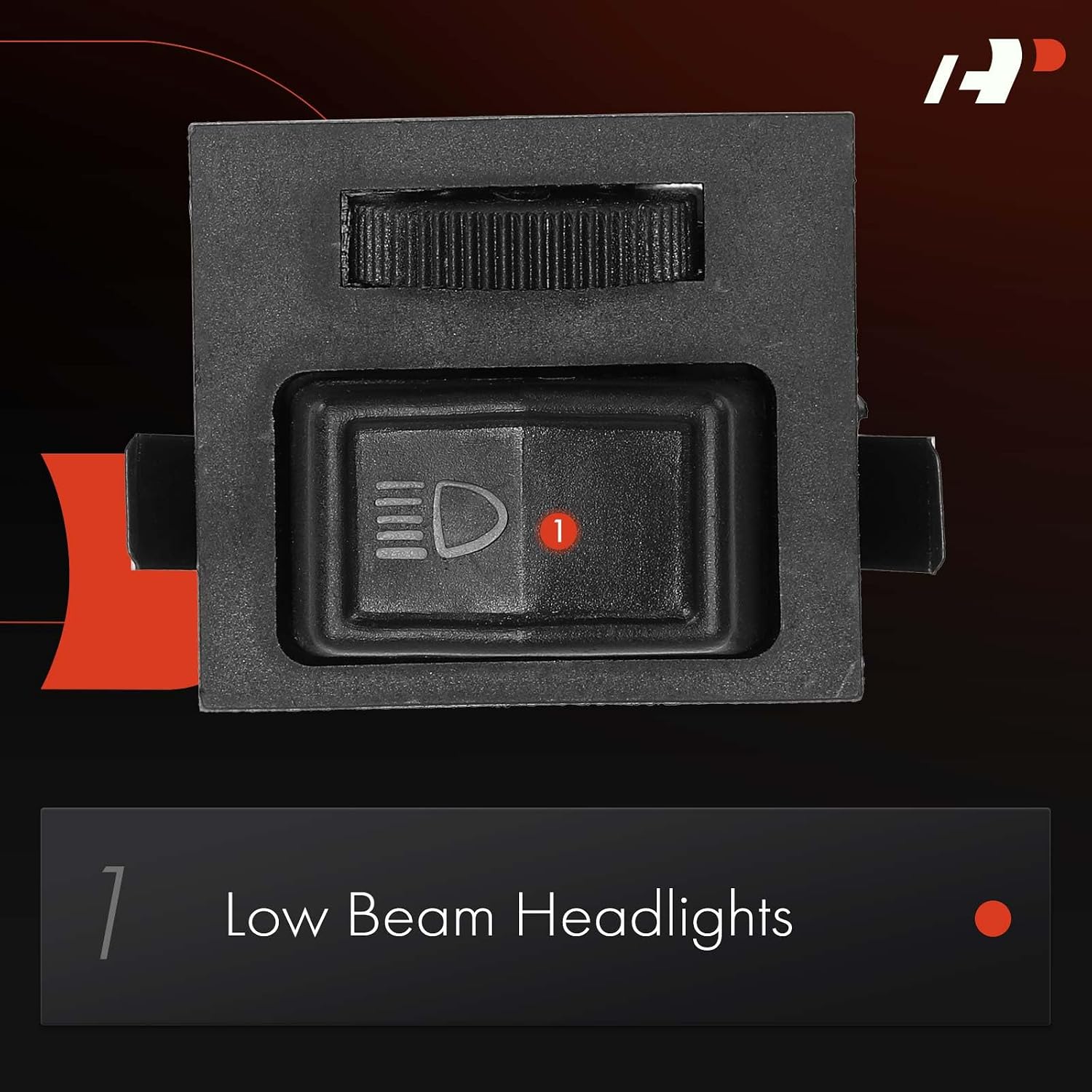 A-Premium Headlight Switch Instrument Panel Headlamp Dimmer Switch | Compatible with Volkswagen Jetta 1981-1984, Rabbit 1981-1984, Rabbit Pickup 1981-1983, Highly Wear-Resistant