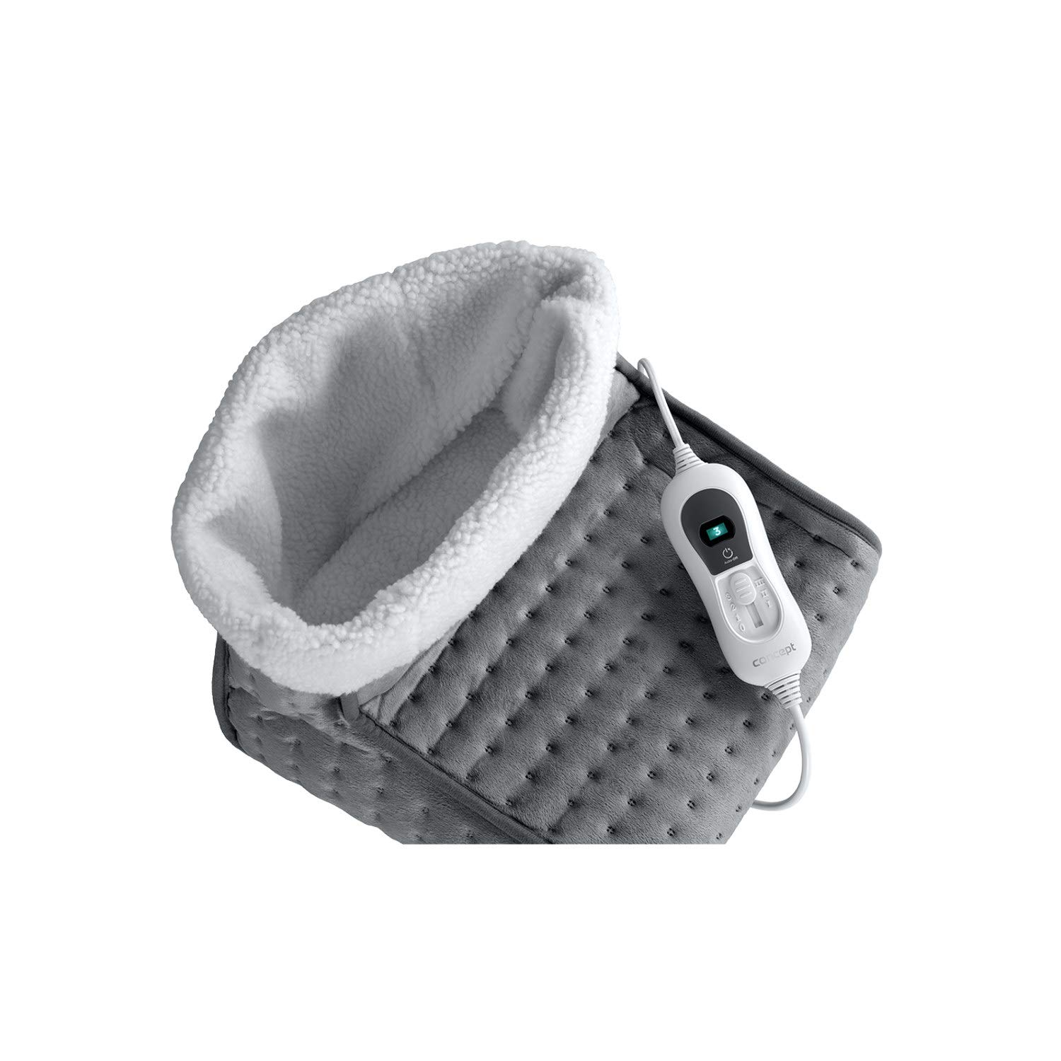 Concept Chauffe-Pieds pour Femme BV1020 - Gris - Taille S