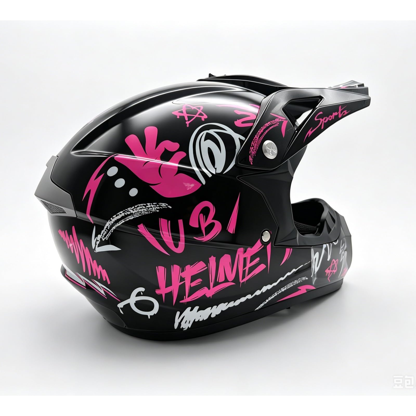 Casco Da Motocross Per Bambini, Casco MTB Integrale Per Bambini, Casco Da Motociclista Per Giovani, Casco Da Downhill, Casco Da Enduro Per Quad, Casco Da Moto ATV Certificato ECE