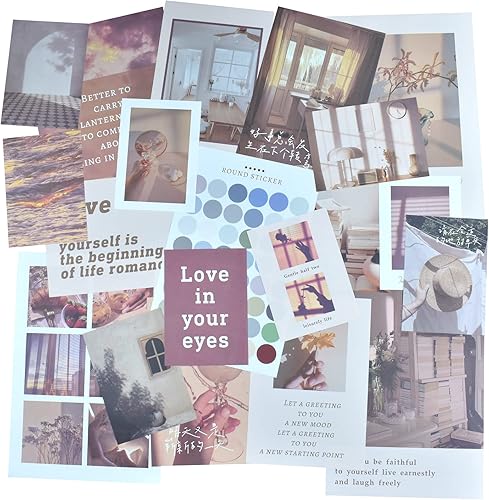 Papel de fondo vintage hermoso atardecer materiales decorativos para álbumes de recortes, marcos de fotos, libros, diario, agenda, diario, collage,