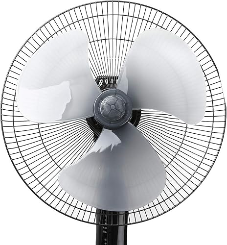 Miniatura 9 de ChICTRY - Ventilador de 16.0in, 3 hojas, plástico blanco, repuesto para el hogar, pedestal, ventilador de mesa, accesorios generales, color blanco