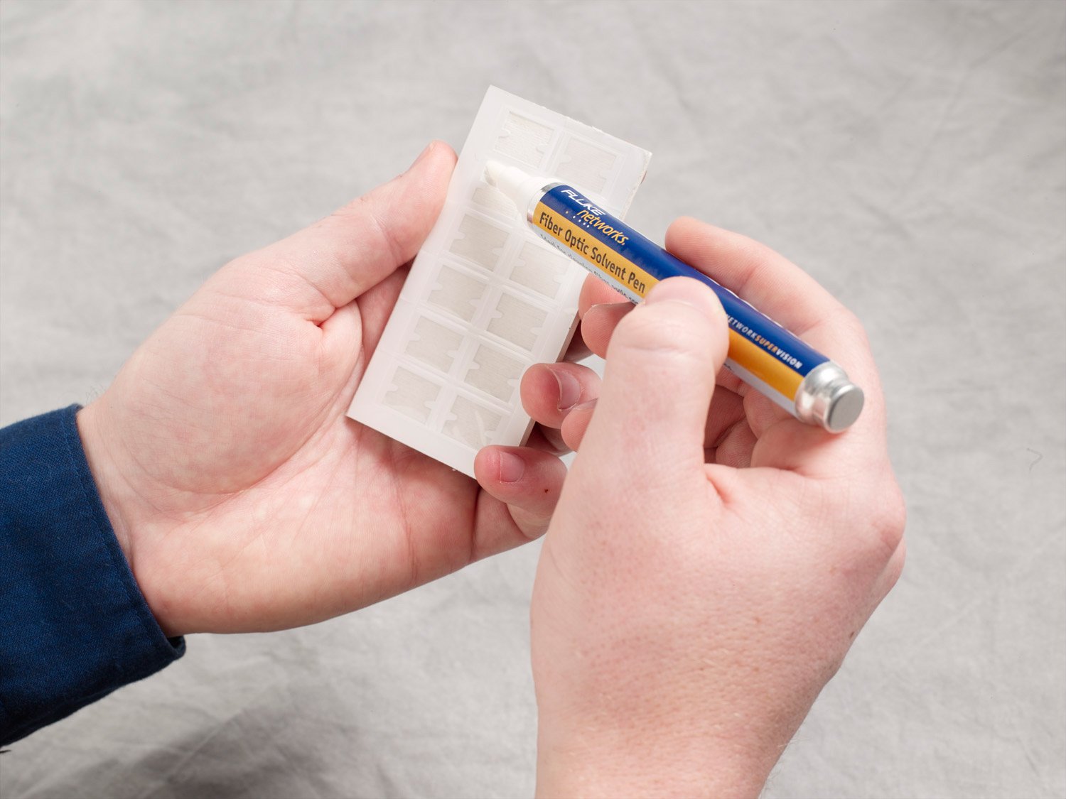 Fluke Networks NFC-CARDS-5PK Fiber Optic Cleaning Cards (Pack of 5)