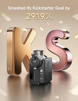 HiCOZY F3 Slushie Machine & Soft Serve Ice Cream Machine, Ice Cream Maker, No Ice Needed, Self-Cleaning, 5 Presets for Soft Serve, Frozen Drink, Milk Shake, Margaritas, Frappes and More