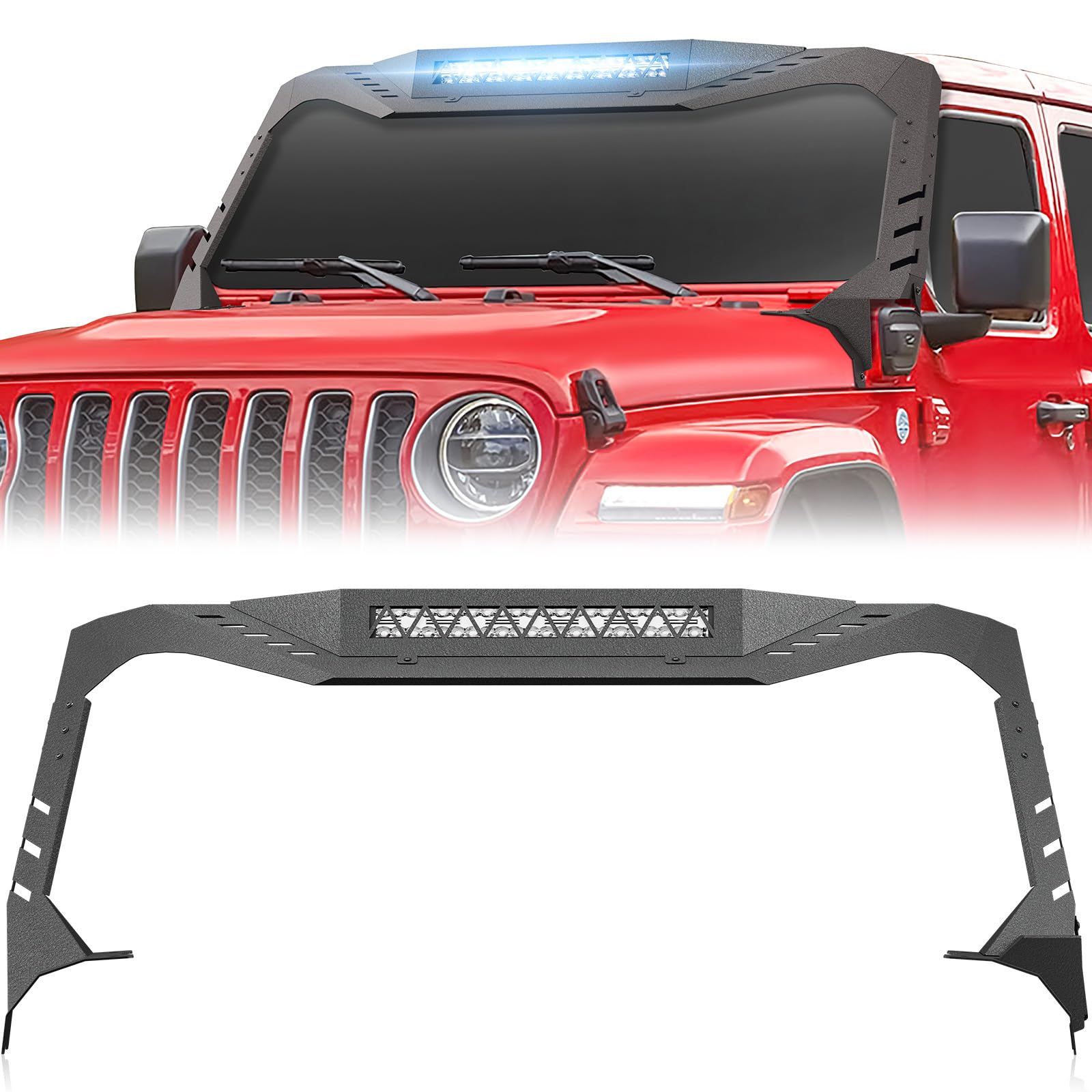 Amazon.com: YZONA for Wrangler JL 4XE Windshield Frame Cover