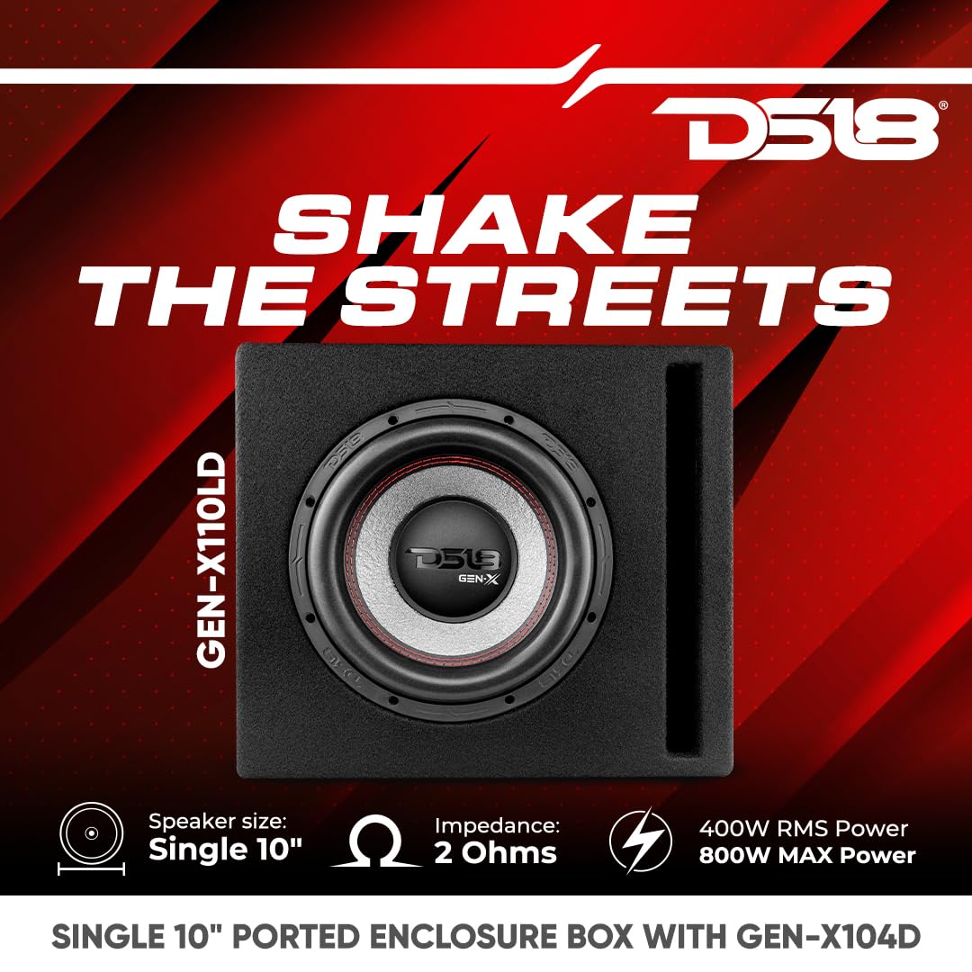 DS18 GEN-X110LD Bass Package 10
