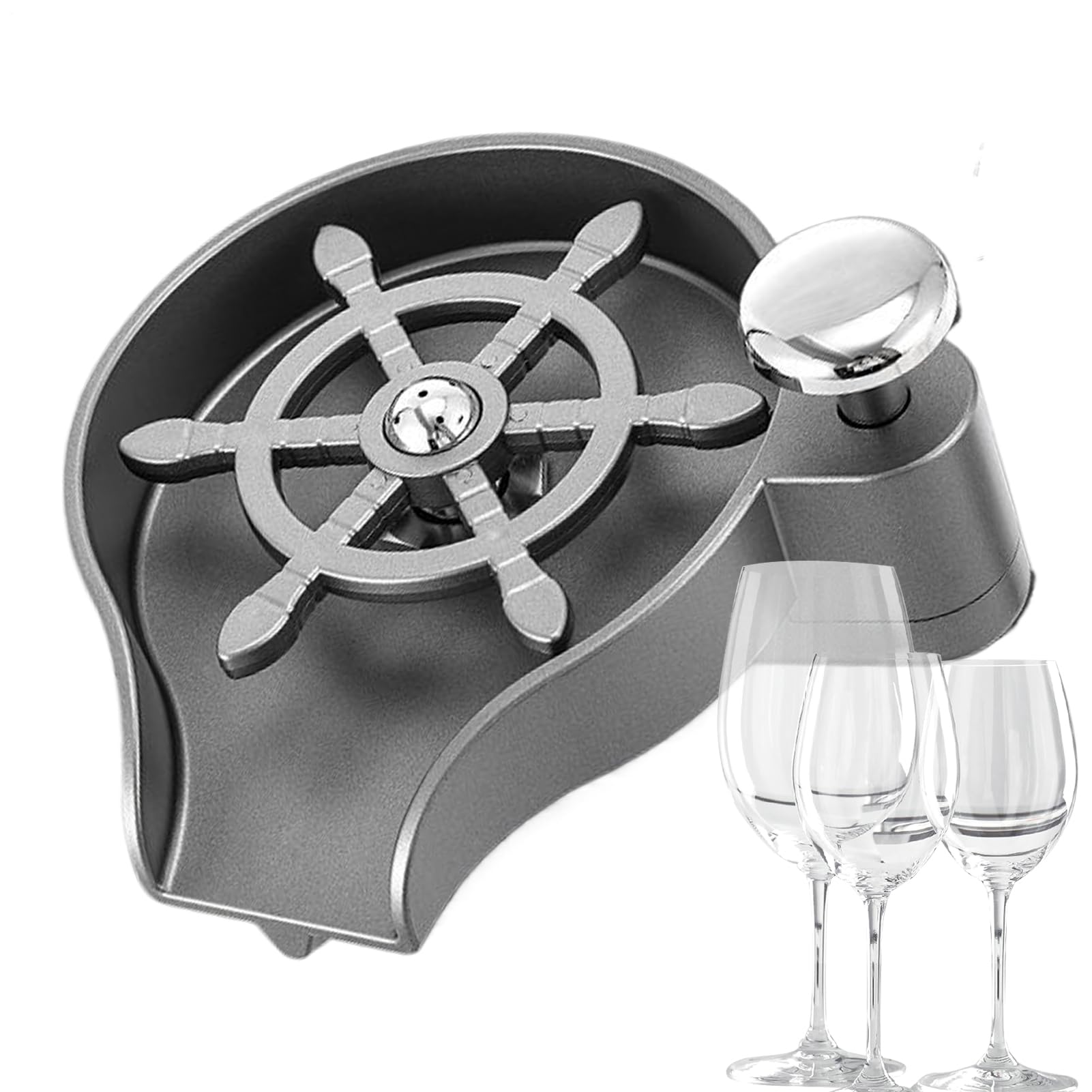 Nettoyeur De Tasses pour Évier Outil De Lavage Et Rinçage pour Tasses en