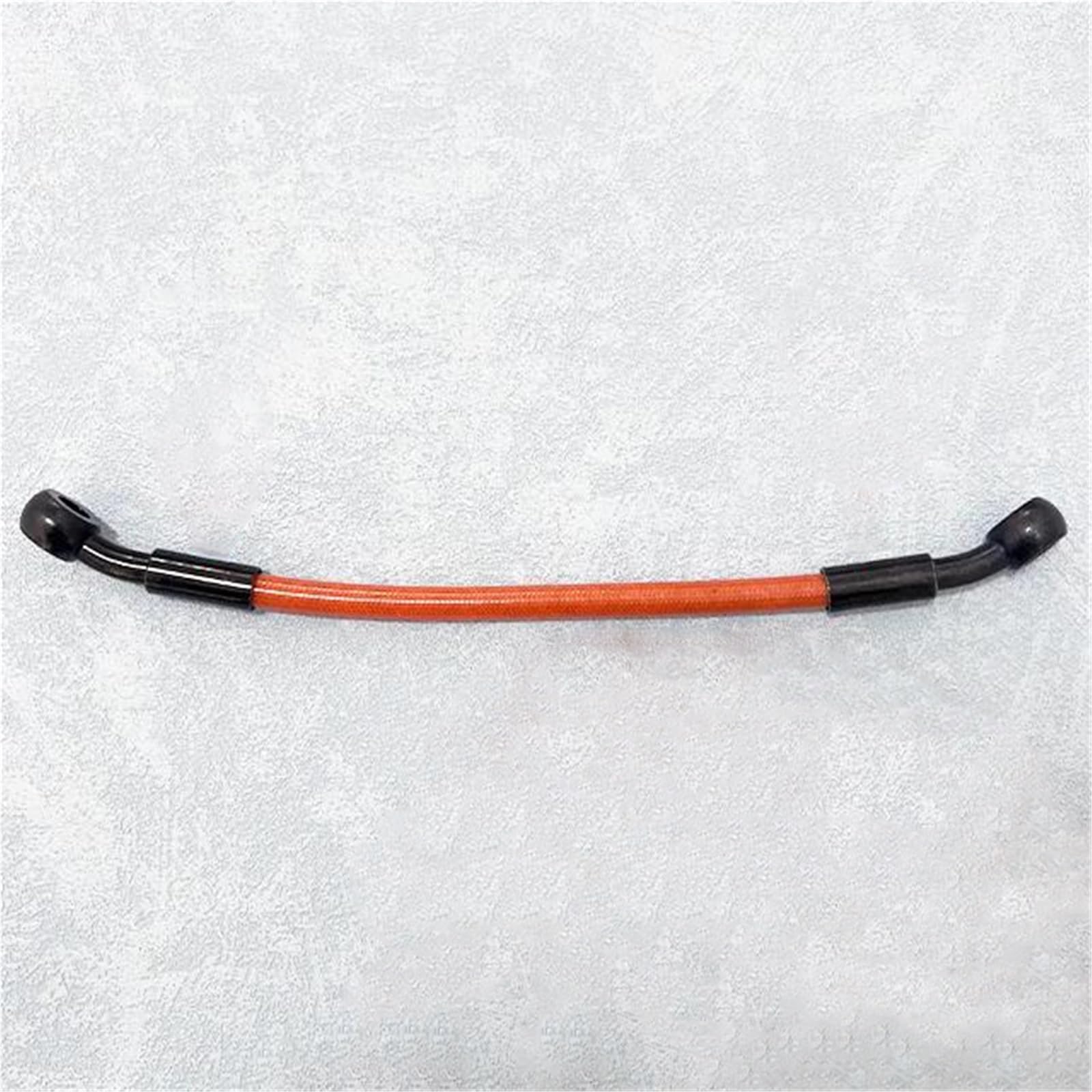 Motorcycle Brake Hose M8 Banjo Motorcycle 28°-28° Hydraulic Braided Cable Brake Oil Hose Line Pipe 10CM-500CM Accessories(300CM)