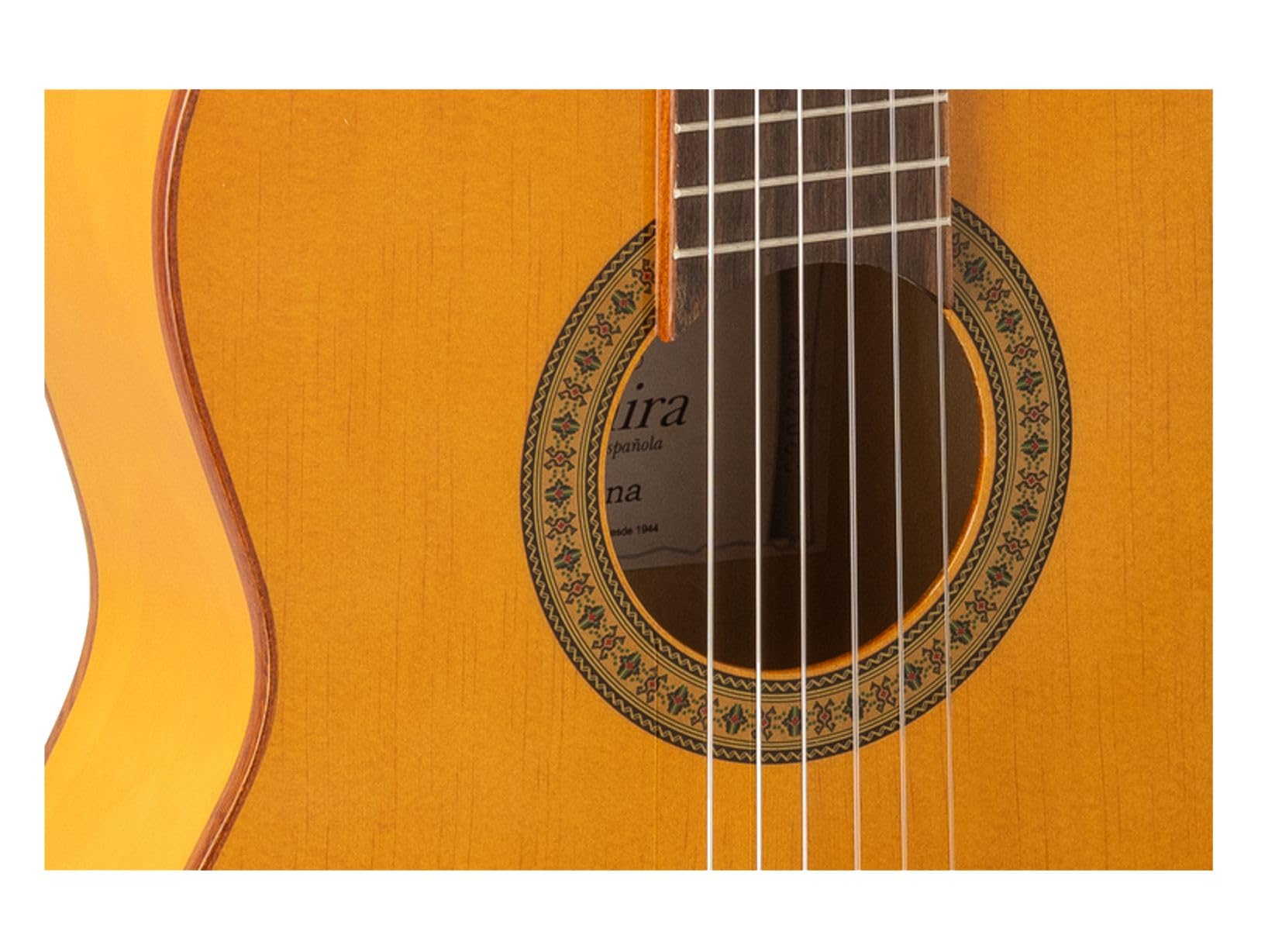 Guitare flamenca Triana Admira+Étui Ukam rembourrée 5mm. avec frappeur inclus (avec étui)