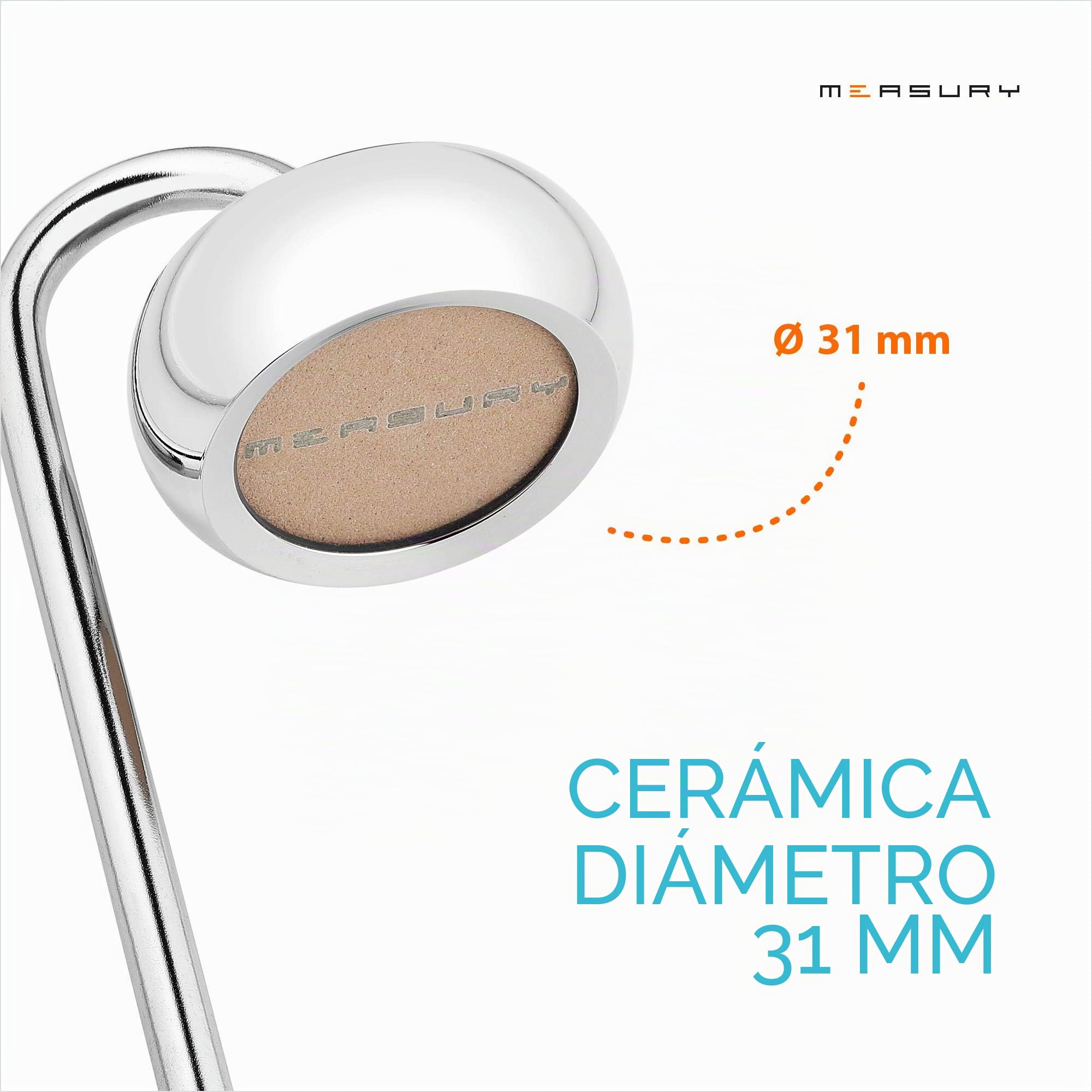 Measury Difusor de CO2 para acuario de acero inoxidable, 400 mm