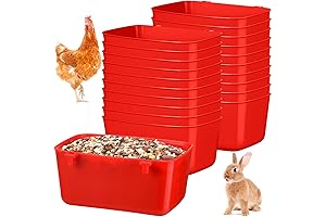 Zhehao 20-Piece Chicken Feeder and Waterer Set