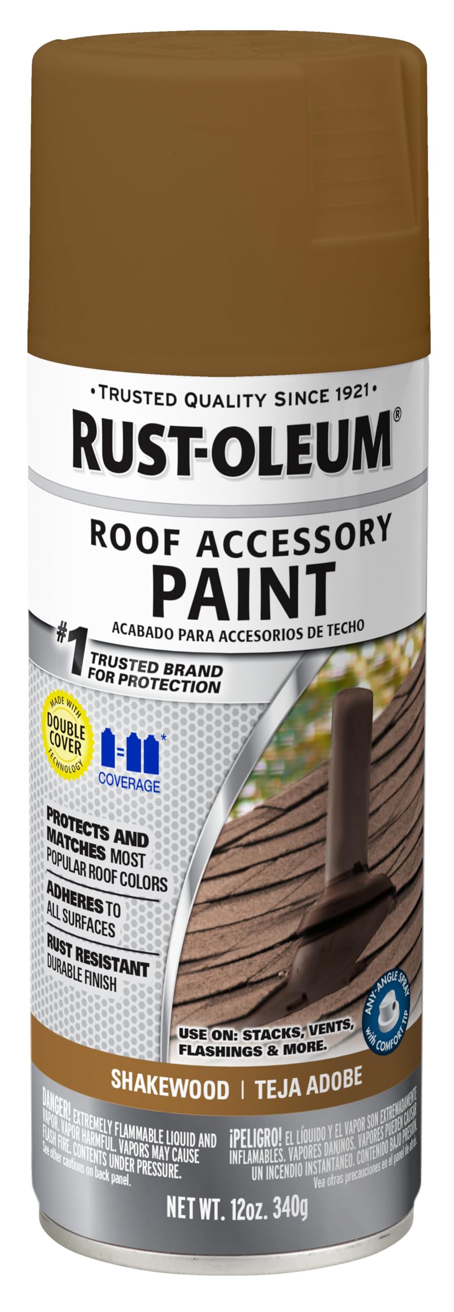 Rust-Oleum Shakewood / 1 Count (Pack of 1) / 1 Spray Paint
