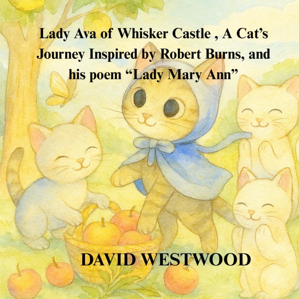 Lady Ava of Whisker Castle , A Cat’s Journey Inspired by Robert Burns, and his poem “Lady Mary Ann” (Robert Burns for children)