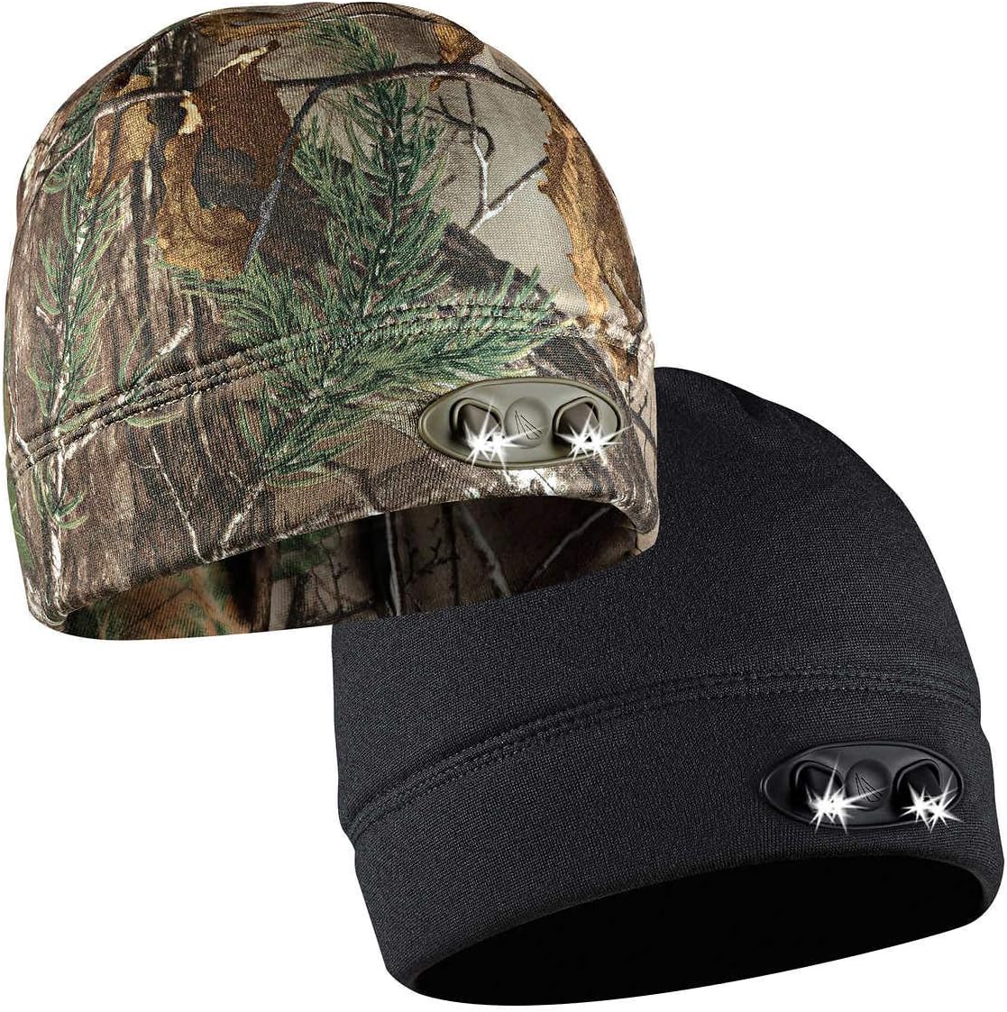 Panther VisionPowercap LED Lighted Beanie 2-pack