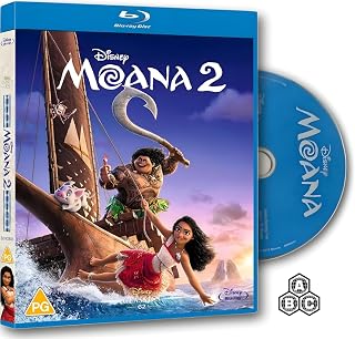 Moana 2 by Disney [Blu-Ray, Region Free]